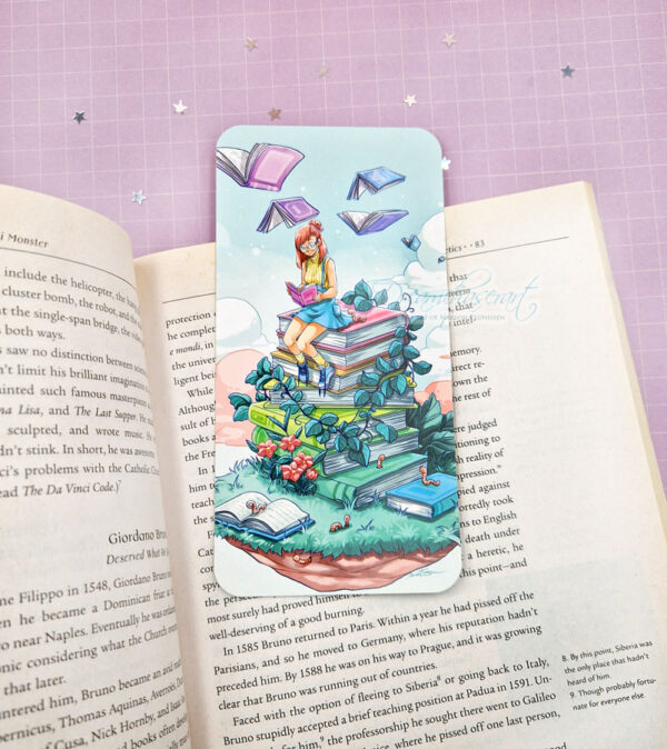 Booklover Reading Log Bookmark - Image 5