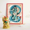 Year of the snake A5 print - Image 2