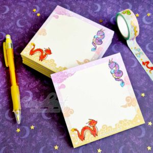 Dragon buddies - tear away memo pad