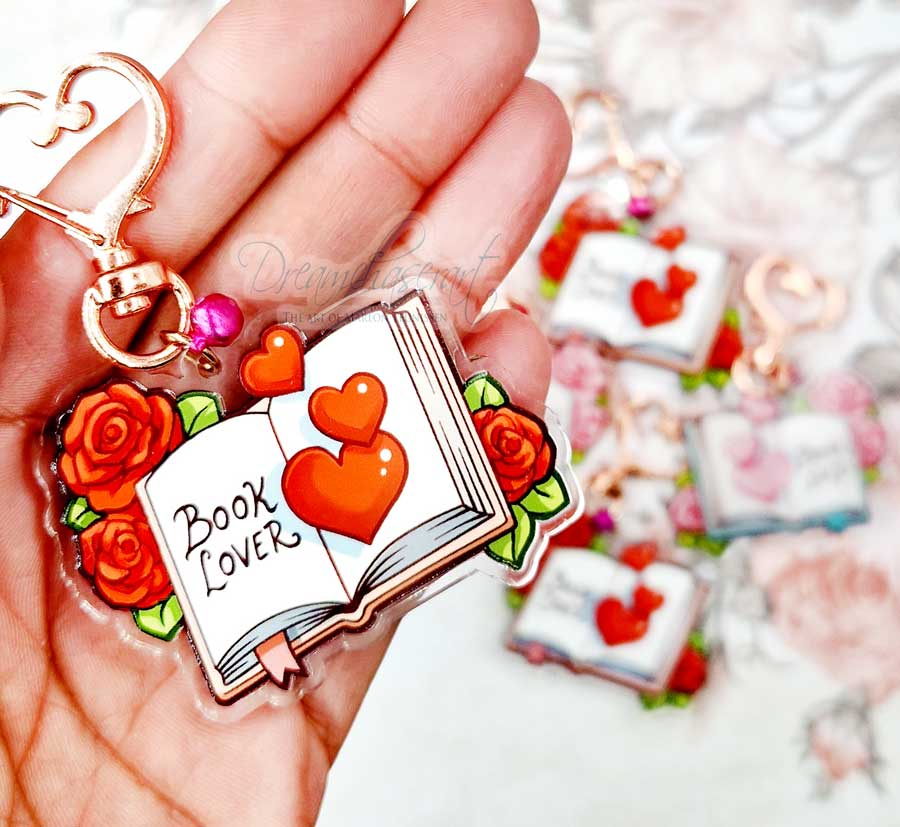 Book lover Keychain - Image 3