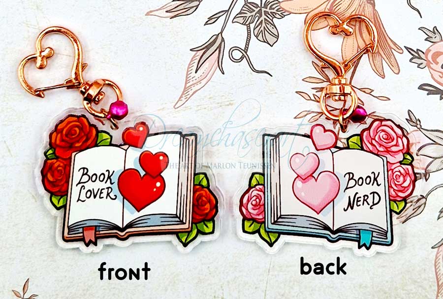Book lover Keychain - Image 4