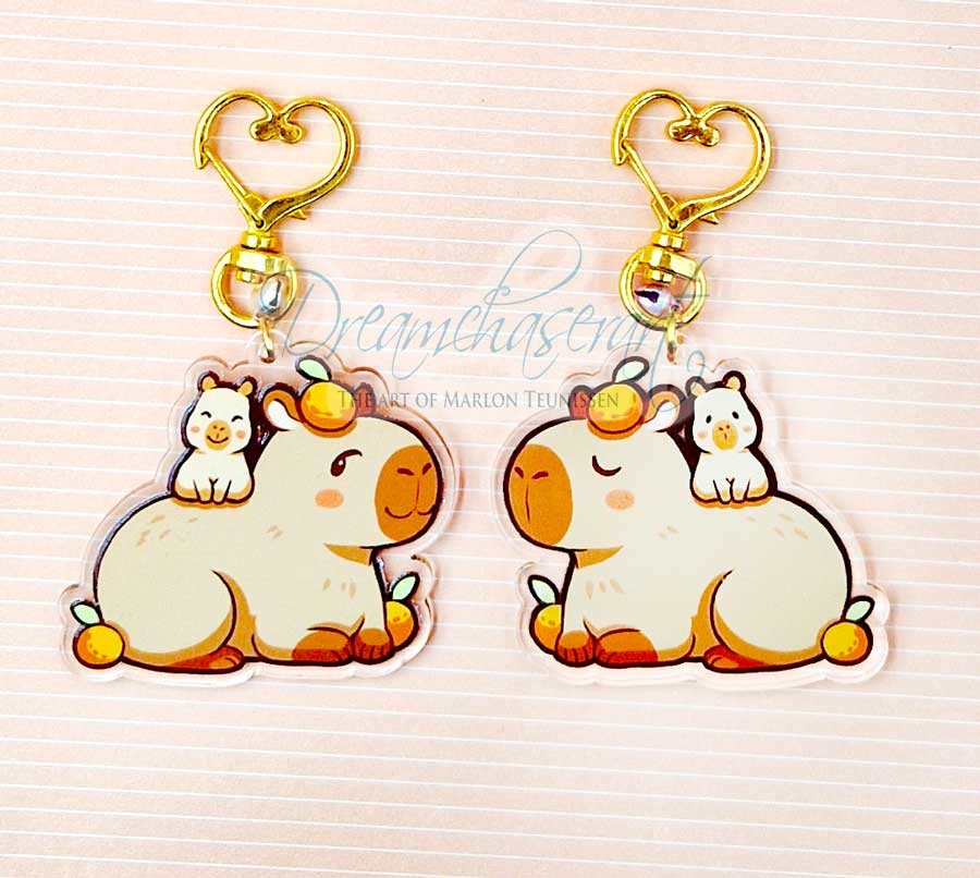 Sweet Capy Keychain - Image 4