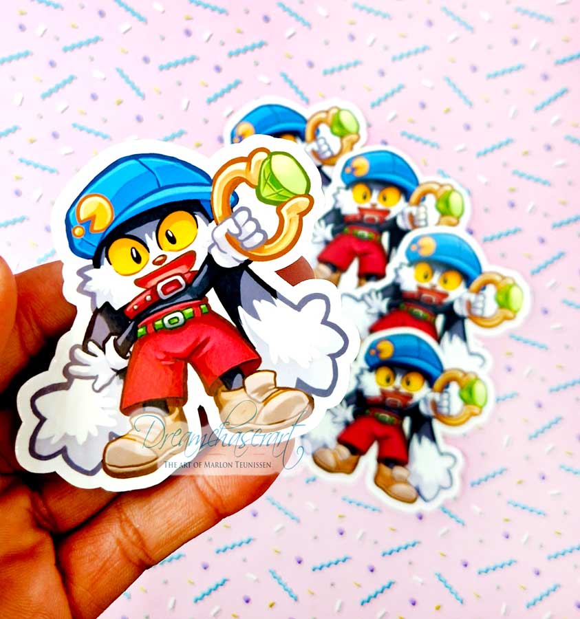 Klonoa sticker/magnet - Image 3