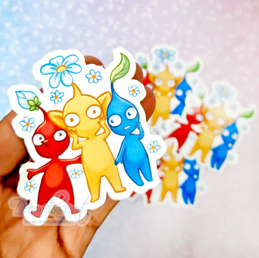 Pikmin sticker/magnet - Image 3