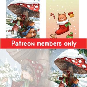 Snowy day wallpaper pack