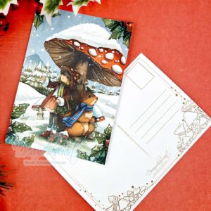 Waiting for the snow Post Card