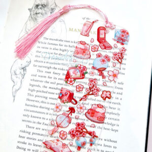 Sakura Clear Transparent Bookmark