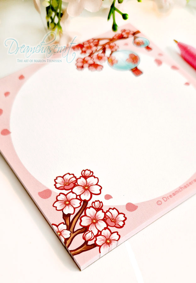 Sakura tear away memo pad - Image 4