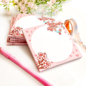 Sakura tear away memo pad