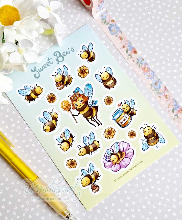 bee stickers (1)