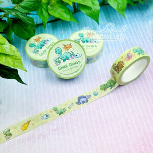 Chibi Dino's Washi Tape