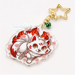 Kitsune Keychain
