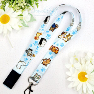 Kitty Cats Lanyard with Safety release buckle