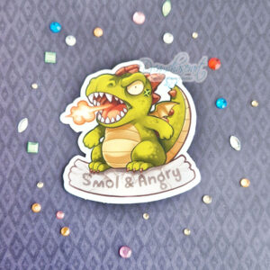 Smoll & Angry sticker